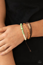 Load image into Gallery viewer, Far Out Wayfair - Green Bracelet - Paparazzi Jewelry