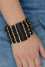 Load image into Gallery viewer, Cayman Carnival - Black Bracelet - Paparazzi Jewelry