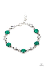 Load image into Gallery viewer, paparazzi-accessories-use-your-illumination-green-bracelet