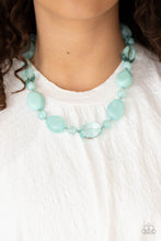 Load image into Gallery viewer, Staycation Stunner - Blue Necklace - Paparazzi Jewelry