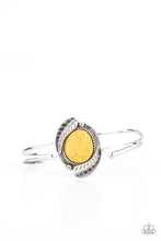 Load image into Gallery viewer, paparazzi-accessories-living-off-the-bandlands-yellow-bracelet