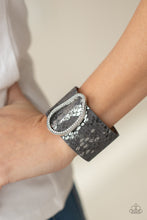 Load image into Gallery viewer, HISS-tory In The Making - Silver Bracelet - Paparazzi Jewelry