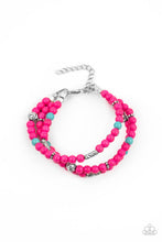 Load image into Gallery viewer, paparazzi-accessories-desert-decorum-pink-bracelet