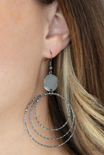 Load image into Gallery viewer, Universal Rehearsal - Black Earrings - Paparazzi Jewelry