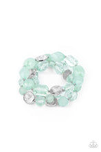 Load image into Gallery viewer, paparazzi-accessories-oceanside-bliss-green-bracelet
