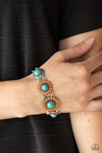 Load image into Gallery viewer, Bodaciously Badlands - Orange Bracelet - Paparazzi Jewelry