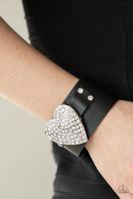 Load image into Gallery viewer, Flauntable Flirt - Black Bracelet - Paparazzi Jewelry