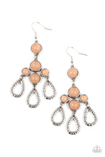 Load image into Gallery viewer, paparazzi-accessories-mediterranean-magic-brown-earrings
