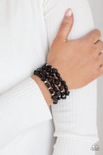 Load image into Gallery viewer, Nice GLOWING! - Black Bracelet - Paparazzi Jewelry