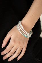 Load image into Gallery viewer, Infinitely Dreamy - White Bracelet - Paparazzi Jewelry