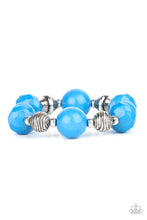 Load image into Gallery viewer, paparazzi-accessories-day-trip-discovery-blue-bracelet