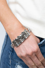 Load image into Gallery viewer, Urban Crest - Silver Bracelet - Paparazzi Jewelry