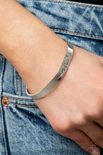 Load image into Gallery viewer, Sweetly Named - Silver Bracelet - Paparazzi Jewelry