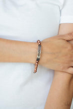Load image into Gallery viewer, Mom Squad - Copper Bracelet - Paparazzi Jewelry