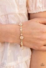 Load image into Gallery viewer, Storybook Beam - Gold Bracelet - Paparazzi Jewelry