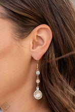 Load image into Gallery viewer, Epic Elegance - Gold Earrings - Paparazzi Jewelry