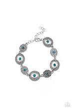 Load image into Gallery viewer, paparazzi-accessories-secret-garden-glamour-blue-bracelet
