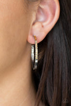 Load image into Gallery viewer, Somewhere Over the OMBRE - Brown Earrings - Paparazzi Jewelry