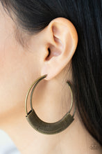 Load image into Gallery viewer, Artisan Attitude - Brass Earrings - Paparazzi Jewelry