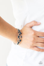Load image into Gallery viewer, Cosmic Candescence - Blue Bracelet - Paparazzi Jewelry