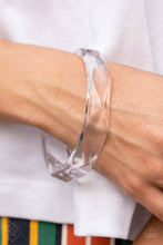 Load image into Gallery viewer, Clear-Cut Couture - White Bracelet - Paparazzi Jewelry