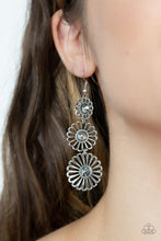 Load image into Gallery viewer, Gazebo Garden - Silver Earrings - Paparazzi Jewelry