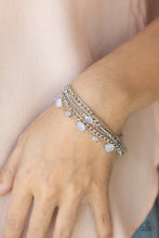 Load image into Gallery viewer, Glossy Goddess - White Bracelet - Paparazzi Jewelry