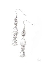 Load image into Gallery viewer, paparazzi-accessories-raise-your-glass-to-glamorous-white-earrings