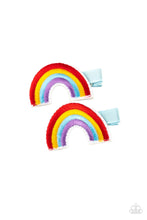 Load image into Gallery viewer, paparazzi-accessories-follow-your-rainbow-multi-hair clip