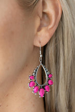 Load image into Gallery viewer, Flamboyant Ferocity - Pink Earrings - Paparazzi Jewelry