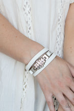 Load image into Gallery viewer, Ultra Urban - White Bracelet - Paparazzi Jewelry