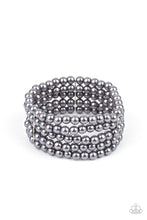 Load image into Gallery viewer, paparazzi-accessories-a-pearly-affair-silver-bracelet