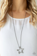 Load image into Gallery viewer, I Pledge Allegiance to the Sparkle - Black Necklace - Paparazzi Jewelry