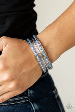 Load image into Gallery viewer, Costa Rica Retreat - Blue Bracelet - Paparazzi Jewelry