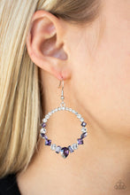 Load image into Gallery viewer, Revolutionary Refinement - Purple Earrings - Paparazzi Jewelry