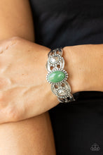 Load image into Gallery viewer, Solar Solstice - Green Bracelet - Paparazzi Jewelry
