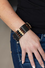 Load image into Gallery viewer, Aruba Attire - Black Bracelet - Paparazzi Jewelry