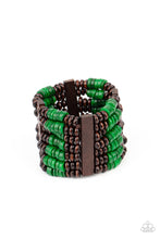 Load image into Gallery viewer, paparazzi-accessories-vacay-vogue-green-bracelet