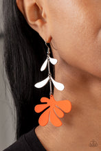 Load image into Gallery viewer, Palm Beach Bonanza - Orange Earrings - Paparazzi Jewelry