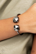 Load image into Gallery viewer, Spark and Sizzle - Black Bracelet - Paparazzi Jewelry