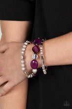 Load image into Gallery viewer, Marina Magic- Purple Bracelet - Paparazzi Jewelry