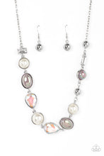 Load image into Gallery viewer, paparazzi-accessories-nautical-nirvana-silver-necklace