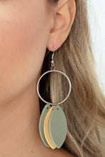Load image into Gallery viewer, Leafy Laguna - Multi Earrings - Paparazzi Jewelry