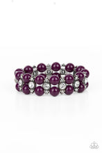 Load image into Gallery viewer, paparazzi-accessories-starlight-reflection-purple-bracelet