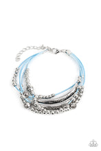 Load image into Gallery viewer, paparazzi-accessories-wanderlust-wanderess-blue-bracelet
