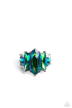 Load image into Gallery viewer, paparazzi-accessories-iridescently-interstellar-green-ring