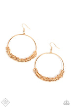 Load image into Gallery viewer, paparazzi-accessories-retro-ringleader-gold-earrings