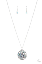 Load image into Gallery viewer, paparazzi-accessories-glade-glamour-blue-necklace