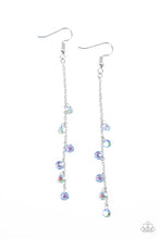 Load image into Gallery viewer, paparazzi-accessories-extended-eloquence-blue-earrings