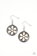 Load image into Gallery viewer, paparazzi-accessories-saguaro-spring-white-earrings
